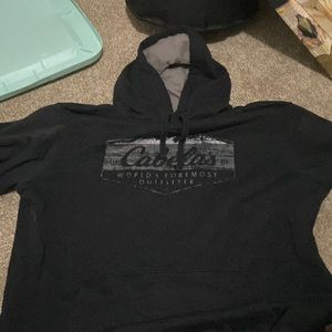 Cabellas black sweatshirt